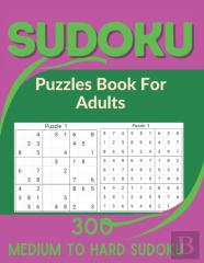 Sudoku Puzzles Book For Adults