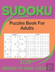 Sudoku Puzzles Book For Adults