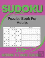 Sudoku Puzzles Book For Adults