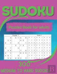 Sudoku Puzzles Book For Adults