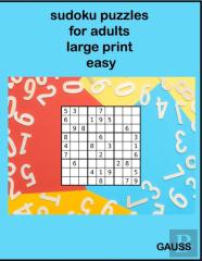 Sudoku Puzzles For Adults Large Print Easy