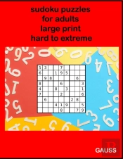 Sudoku Puzzles For Adults Large Print Hard To Extreme