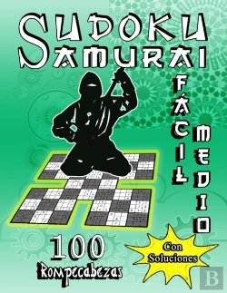 Bertrand.pt - Sudoku Samurai Facil Y Medio  / 100 Rompecabezas Con Soluciones