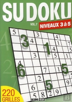 Bertrand.pt - Sudoku T.7 ; Niveaux 3 À 5