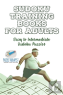 Sudoku Training Books For Adults - Easy To Intermediate Sudoku Puzzles