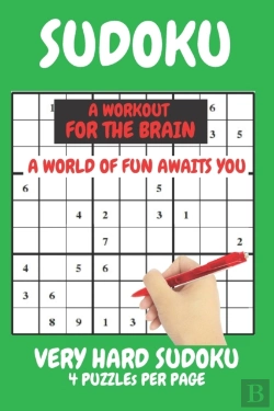 Bertrand.pt - Sudoku Very Hard Expert Level Compact Book Fits In Your Bag 4 Puzzles Per Page