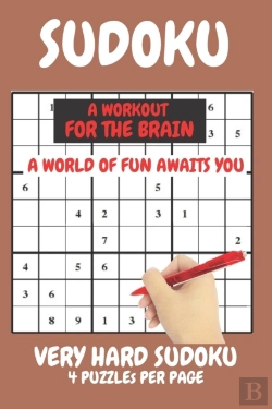 Bertrand.pt - Sudoku Very Hard Expert Level Compact Book Fits In Your Bag 4 Puzzles Per Page