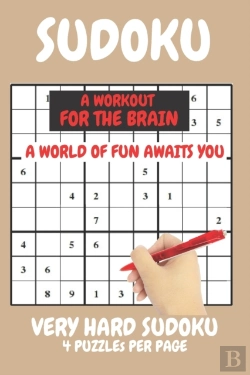 Bertrand.pt - Sudoku Very Hard Expert Level Compact Book Fits In Your Bag 4 Puzzles Per Page