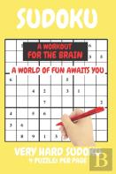 Sudoku Very Hard Expert Level Compact Book Fits In Your Bag 4 Puzzles Per Page