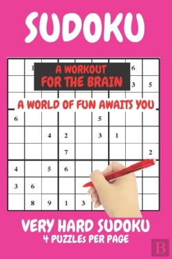 Bertrand.pt - Sudoku Very Hard Expert Level Compact Book Fits In Your Bag 4 Puzzles Per Page