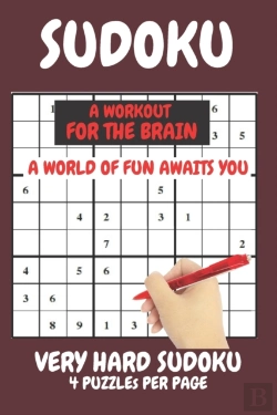 Bertrand.pt - Sudoku Very Hard Expert Level Compact Book Fits In Your Bag 4 Puzzles Per Page