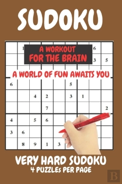Bertrand.pt - Sudoku Very Hard Expert Level Compact Book Fits In Your Bag 4 Puzzles Per Page