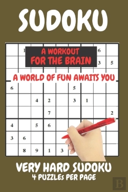 Bertrand.pt - Sudoku Very Hard Expert Level Compact Book Fits In Your Bag 4 Puzzles Per Page