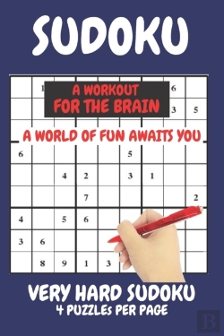 Bertrand.pt - Sudoku Very Hard Expert Level Compact Book Fits In Your Bag 4 Puzzles Per Page