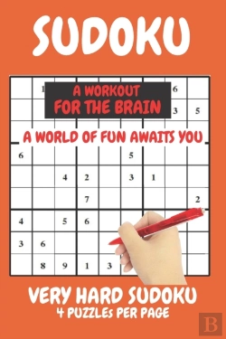 Bertrand.pt - Sudoku Very Hard Expert Level Compact Book Fits In Your Bag 4 Puzzles Per Page