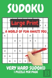Sudoku Very Hard Expert Level Compact Book Fits In Your Bag 4 Puzzles Per Page