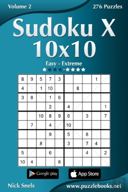 Bertrand.pt - Sudoku X 10x10 - Easy To Extreme - Volume 2 - 276 Puzzles