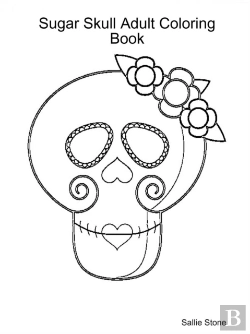 Bertrand.pt - Sugar Skull Adult Coloring Book