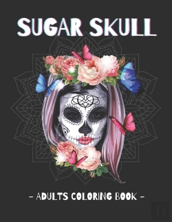 Bertrand.pt - Sugar Skull - Adults Coloring Book