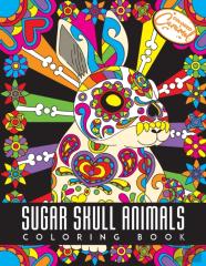 Sugar Skull Animals Coloring Book