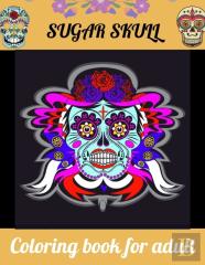 Sugar Skull Coloring Book For Adult
