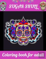 Sugar Skull Coloring Book For Adult