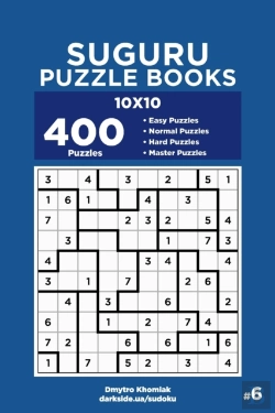 Bertrand.pt - Suguru Puzzle Books - 400 Easy To Master Puzzles 10x10 (Volume 6)