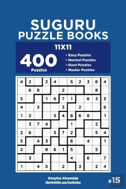 Bertrand.pt - Suguru Puzzle Books - 400 Easy To Master Puzzles 11x11 (Volume 15)