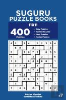 Suguru Puzzle Books - 400 Easy To Master Puzzles 11x11 (Volume 7)