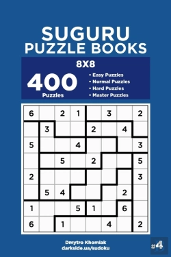 Bertrand.pt - Suguru Puzzle Books - 400 Easy To Master Puzzles 8x8 (Volume 4)
