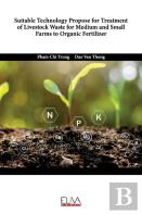 Suitable Technology Propose For Treatment Of Livestock Waste For Medium And Small Farms To Organic Fertilizer