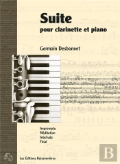 Suite Sur Des Airs Populaires De Bretagne Pour Clarinette (Ou Vents) Et Piano ; Partitions