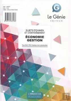 Bertrand.pt - Sujets D'Entraînement Et D'Examen - Économie-Gestion