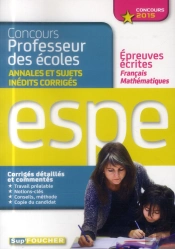 Sujets Inedits Corriges Epreuves Ecrites Francais Mathematiques Concours 2015 Espe
