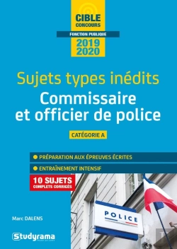 Bertrand.pt - Sujets-Types Inedits Commissaire Et Officicer De Police