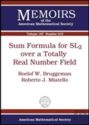Sum Formula For Sl2 Over A Totally Real Number Field