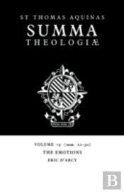 Summa Theologiae: Volume 19, The Emotions