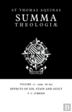 Bertrand.pt - Summa Theologiae: Volume 27, Effects Of Sin, Stain And Guilt
