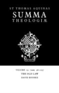 Summa Theologiae: Volume 29, The Old Law