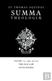 Summa Theologiae: Volume 29, The Old Law