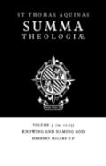 Summa Theologiae: Volume 3, Knowing And Naming God