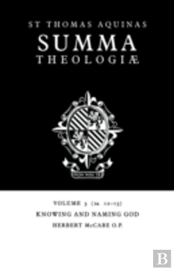 Bertrand.pt - Summa Theologiae: Volume 3, Knowing And Naming God