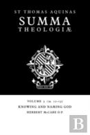 Summa Theologiae: Volume 3, Knowing And Naming God