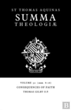 Bertrand.pt - Summa Theologiae: Volume 32, Consequences Of Faith