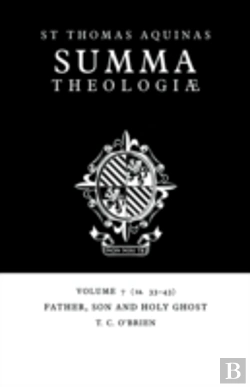 Bertrand.pt - Summa Theologiae: Volume 7, Father, Son And Holy Ghost