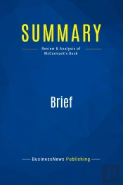 Summary: Brief : Review And Analysis Of Mccormack'S Book