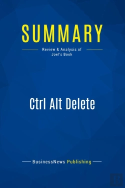 Bertrand.pt - Summary: Ctrl Alt Delete : Review And Analysis Of Joel'S Book