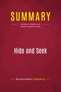 Bertrand.pt - Summary: Hide And Seek : Review And Analysis Of Charles Duelfer'S Book