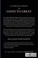 Summary Of Good To Great