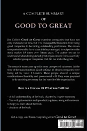 Summary Of Good To Great
